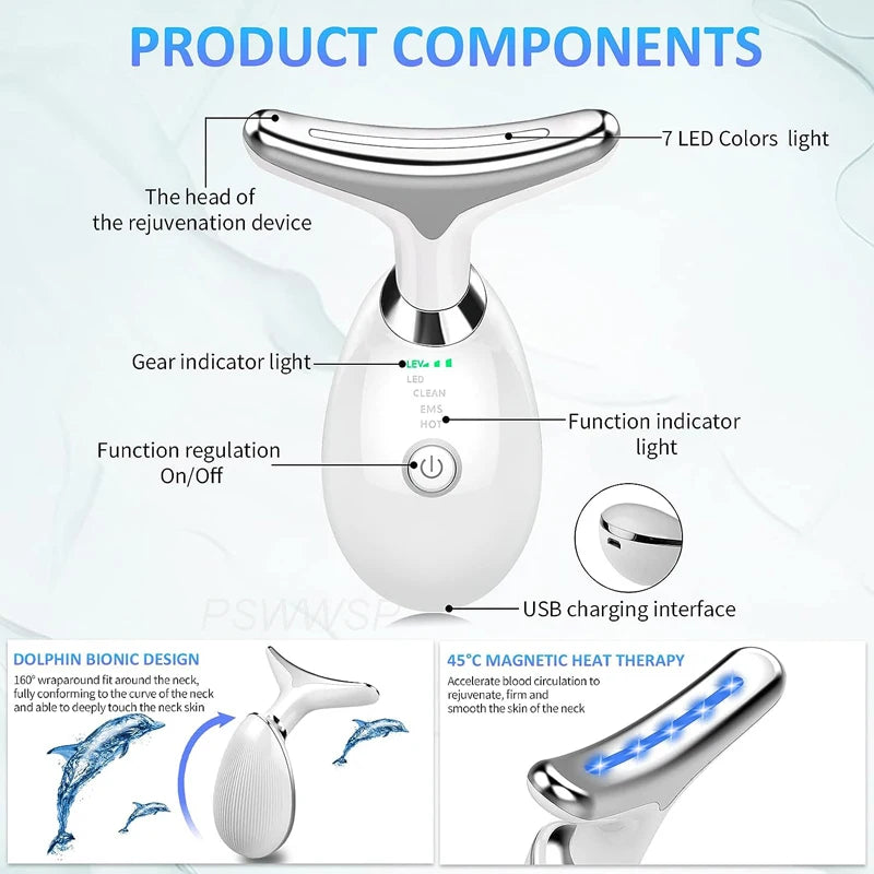 Facial Massager & Neck Beauty Device