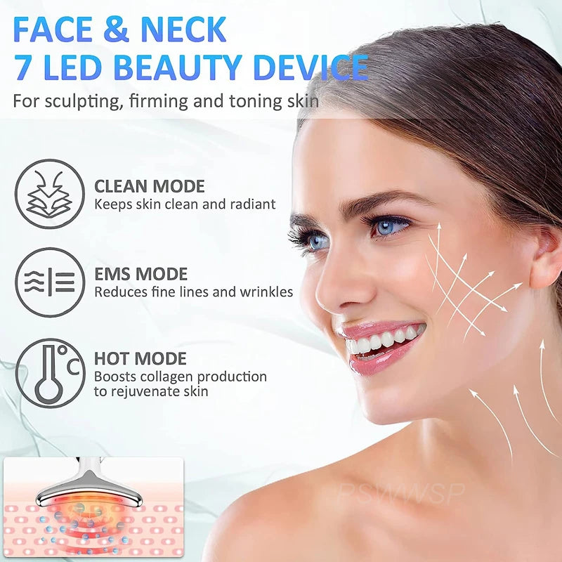 Facial Massager & Neck Beauty Device