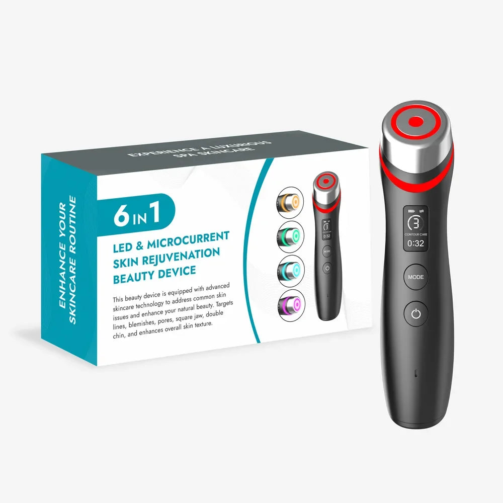 New 6 in 1 Multifunction Ager Booster Pro Skin Therapy Wand