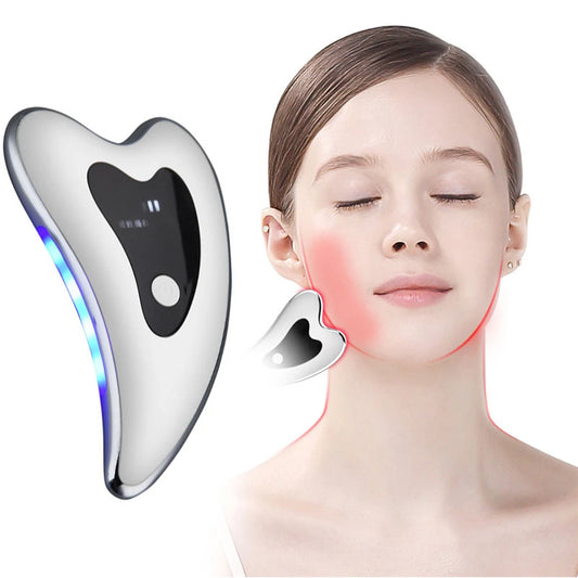 Electric Face Massager & Skin Scraping Tool